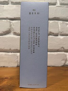 R+Co BLEU Scalp Therapy Pre-Shampoo Exfoliating Scrub 4.2 oz / 124 mL NIB